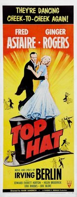 Top Hat Poster with Hanger