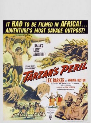 Tarzan's Peril pillow