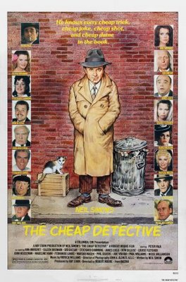 The Cheap Detective Wooden Framed Poster