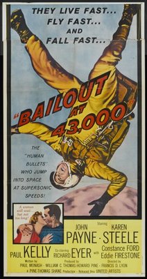 Bailout at 43,000 Metal Framed Poster