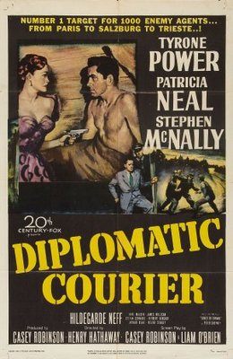 Diplomatic Courier Metal Framed Poster