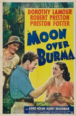 Moon Over Burma Wooden Framed Poster