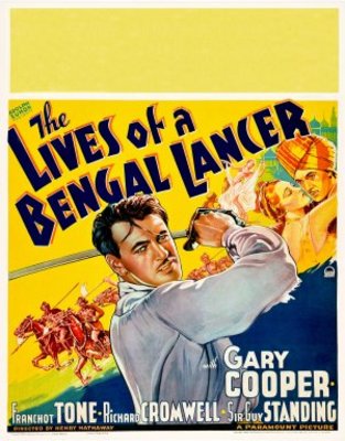 The Lives of a Bengal Lancer Poster with Hanger