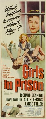 Girls in Prison Wooden Framed Poster