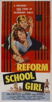 Reform School Girl pillow