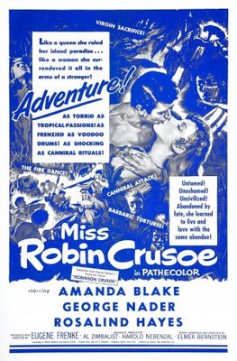 Miss Robin Crusoe Canvas Poster