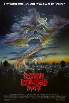 Return of the Living Dead Part II Wooden Framed Poster