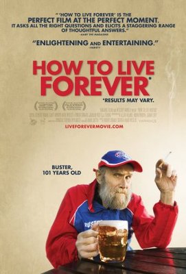 How to Live Forever Wooden Framed Poster
