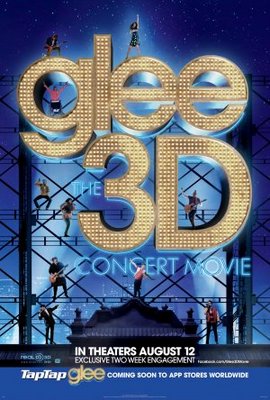 Glee: The 3D Concert Movie pillow