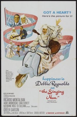 The Singing Nun Wooden Framed Poster