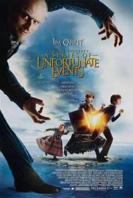 Lemony Snicket's A Series of Unfortunate Events Poster with Hanger