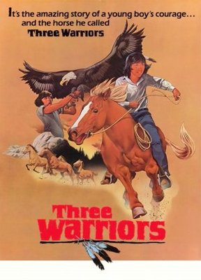 Three Warriors Poster with Hanger