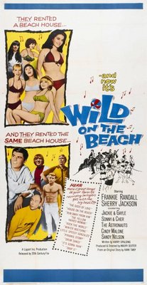 Wild on the Beach Canvas Poster