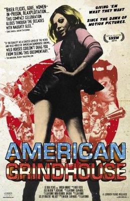 American Grindhouse Canvas Poster