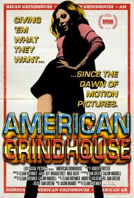 American Grindhouse Wooden Framed Poster
