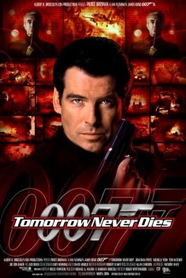 Tomorrow Never Dies Wooden Framed Poster