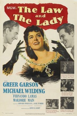 The Law and the Lady Poster with Hanger
