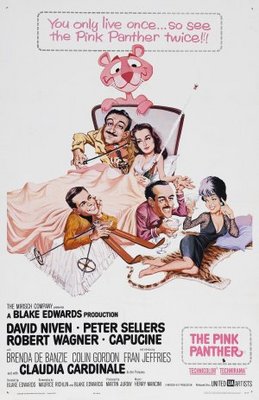 The Pink Panther Poster with Hanger