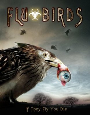 Flu Bird Horror Poster with Hanger
