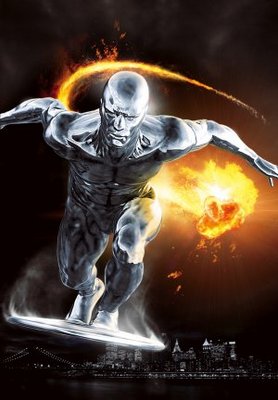 4: Rise of the Silver Surfer Wooden Framed Poster