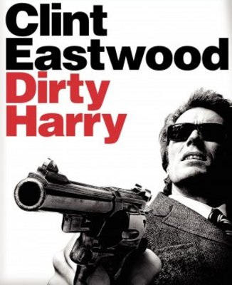 Dirty Harry Wooden Framed Poster