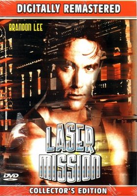 Laser Mission Wooden Framed Poster