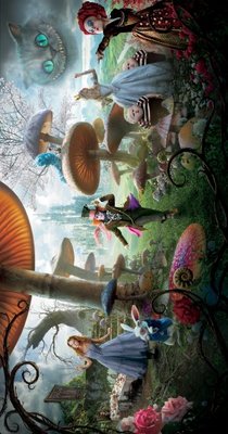 Alice in Wonderland Wood Print