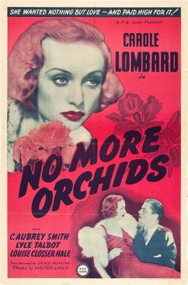 No More Orchids Poster with Hanger