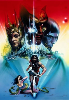 The Sword and the Sorcerer Metal Framed Poster