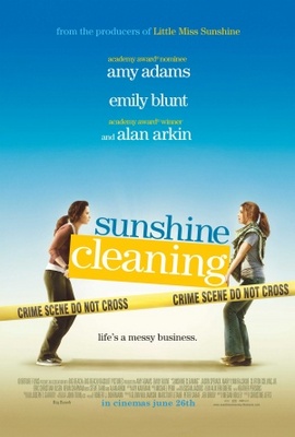 Sunshine Cleaning Poster with Hanger