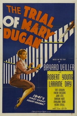 The Trial of Mary Dugan Canvas Poster