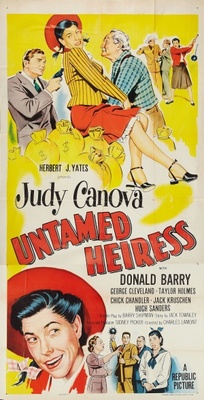Untamed Heiress Poster with Hanger