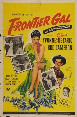 Frontier Gal Poster with Hanger