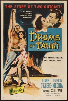 Drums of Tahiti Poster with Hanger