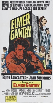 Elmer Gantry Canvas Poster