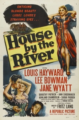 House by the River Metal Framed Poster