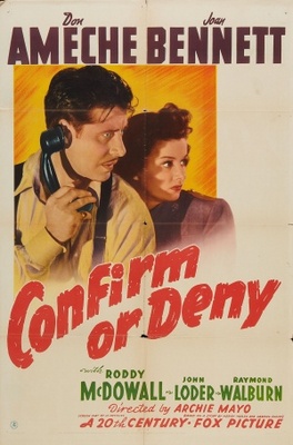 Confirm or Deny poster