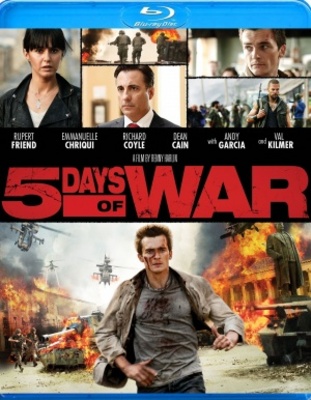 5 Days of War Metal Framed Poster