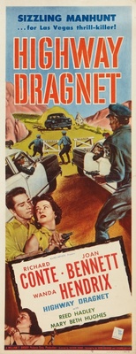 Highway Dragnet Poster with Hanger