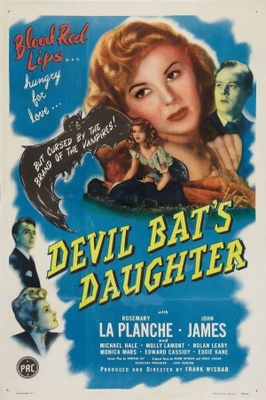 Devil Bat's Daughter Canvas Poster
