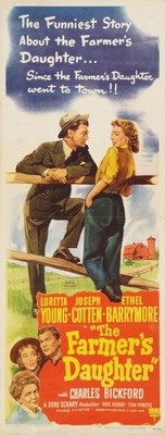 The Farmer's Daughter Metal Framed Poster