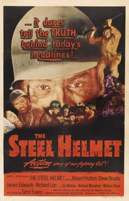 The Steel Helmet Wooden Framed Poster