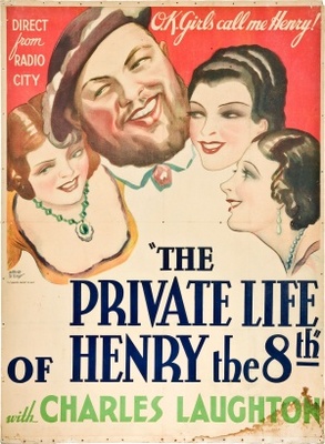 The Private Life of Henry VIII. Poster with Hanger