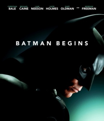 Batman Begins Wooden Framed Poster