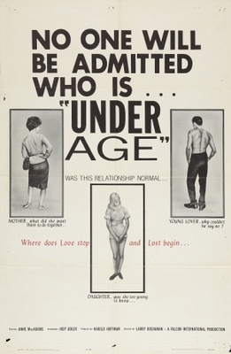Under Age Wooden Framed Poster