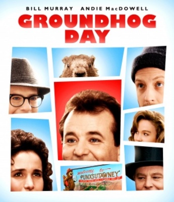 Groundhog Day Wooden Framed Poster