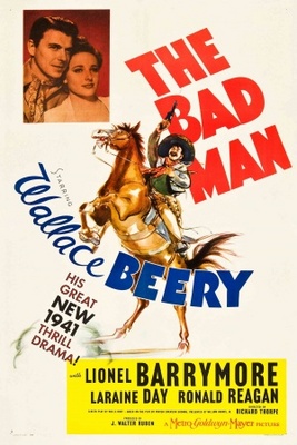 The Bad Man Wooden Framed Poster