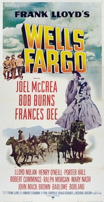 Wells Fargo Poster with Hanger