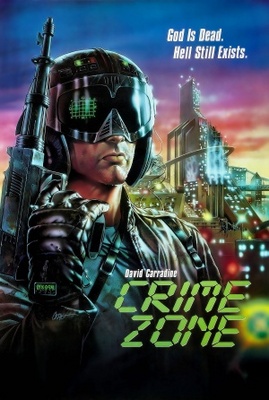 Crime Zone Metal Framed Poster