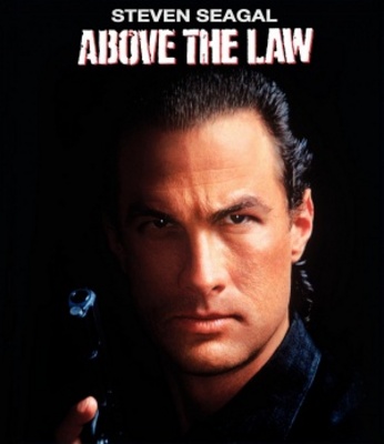 Above The Law Wooden Framed Poster